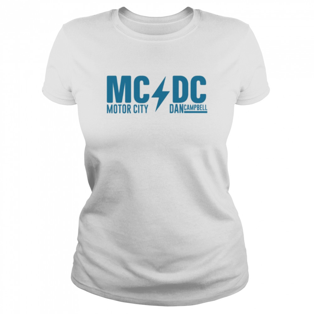 Mcdc Motor City Dan Campbell Funny Football shirt - Kingteeshop