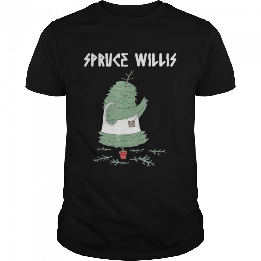 Spruce Willis Apparel Merry Christmas Tree Spy Shirt