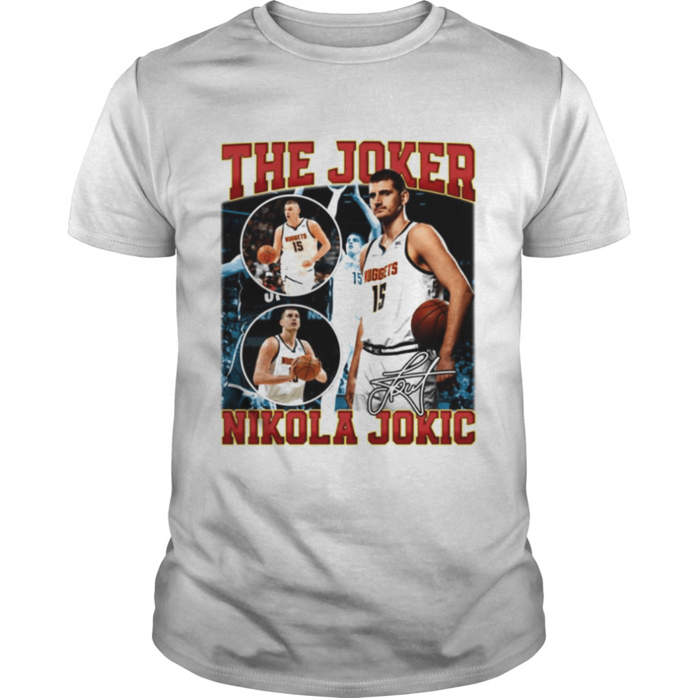 The Joker Basketball Denver Signature Vintage Nikola Jokic shirt