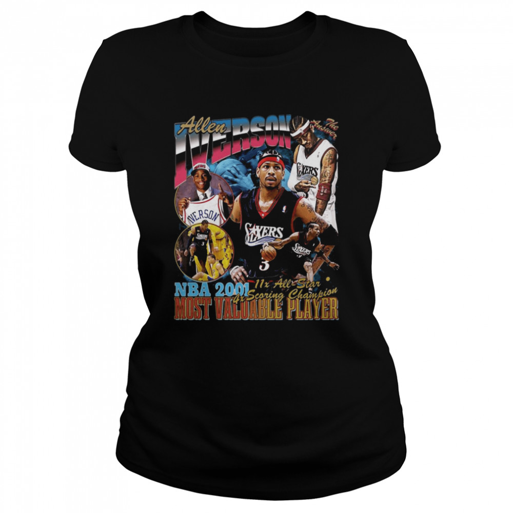Allen Iverson Basketball Players Nba Sports Vintage Graphic T-shirt -  Apparel, Mug, Home Deco in 2023