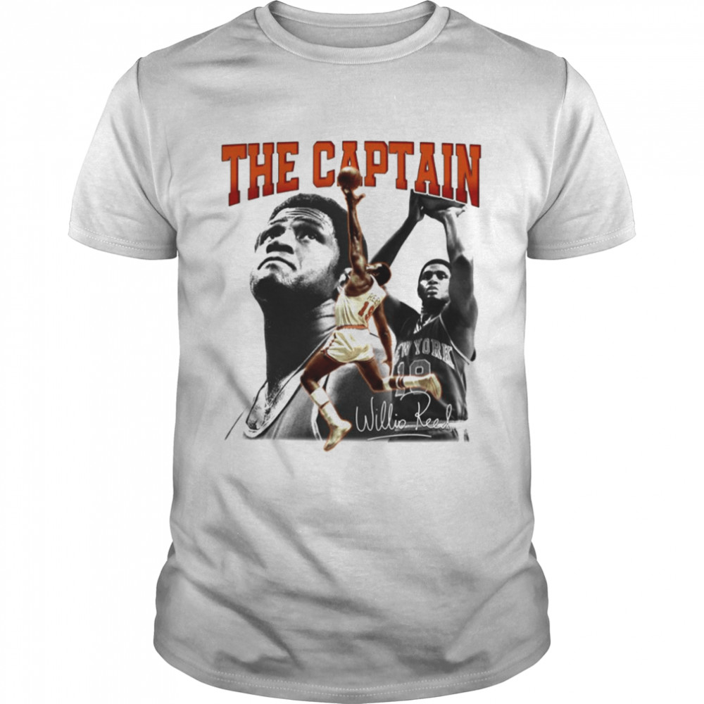 Willis Reed The Captain Basketball Legend Signature shirt