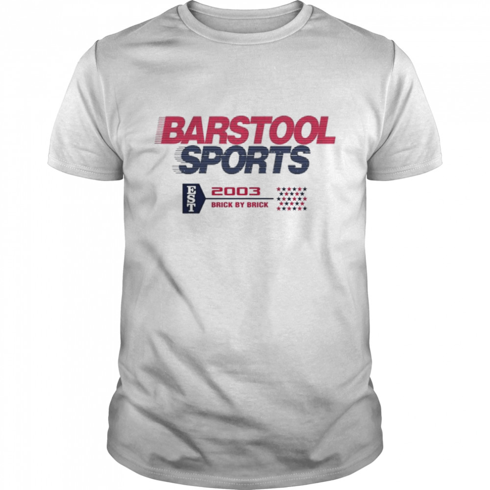Barstool Sports 2003 Ribbed Champion Brick shirt