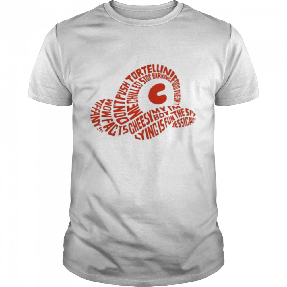 Chilled Chaos Word Cloud shirt