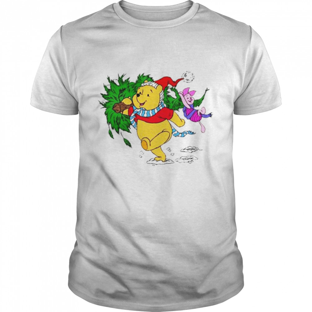 Lovely Pooh and Piglet Christmas 2022 shirt