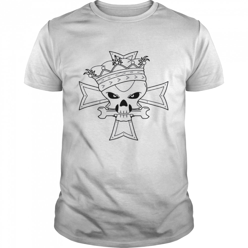 Skull Design Overwatch Junk Queen shirt