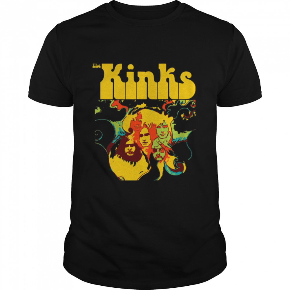 The Kinks Tri Blend Retro 90s Music Band shirt