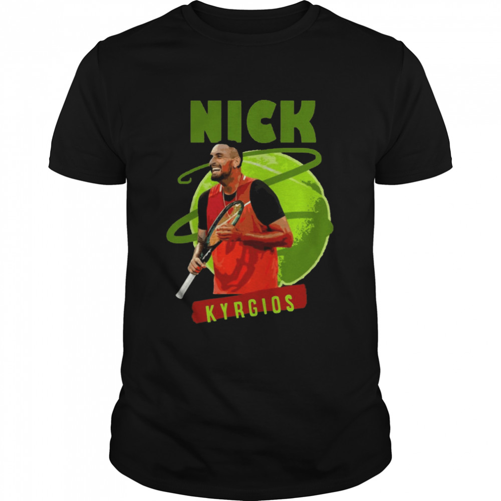 The Tennis Ball Design Nick Kyrgios shirt