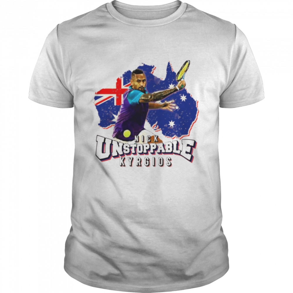 Unstoppable Slice Aussie Tennis Nick Kyrgios shirt
