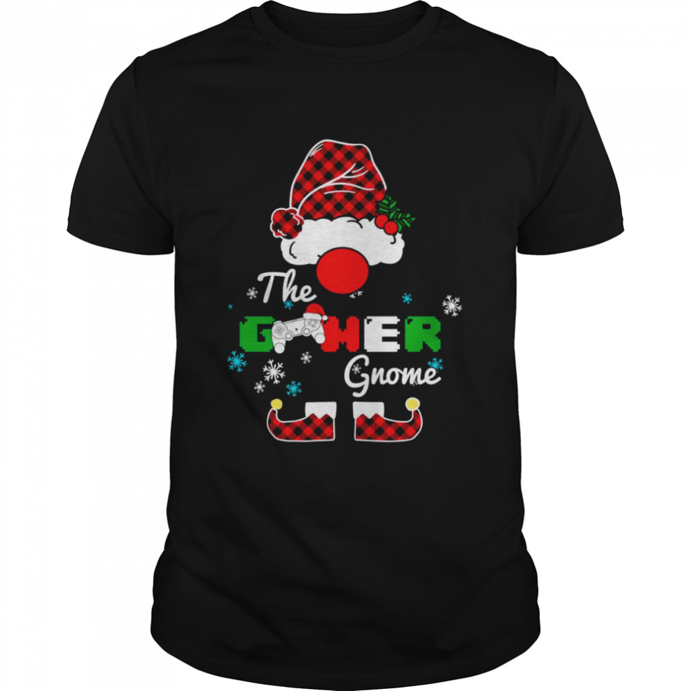 The Gamer Gnome Family Matching Christmas Funny And Unique Gift  shirt Classic Men's T-shirt
