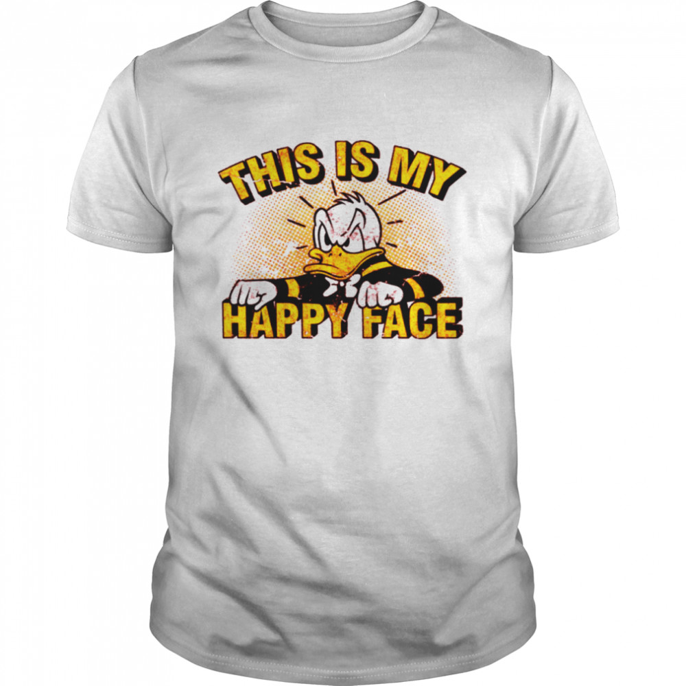 Donald Duck This Is My Happy Face shirt