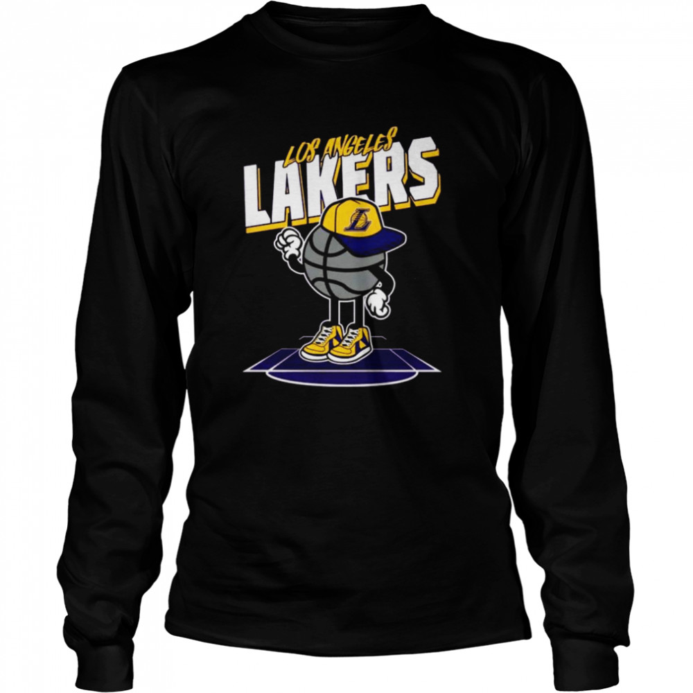 Official Los Angeles Lakers Toddler Mr. Dribble NBA T-Shirt