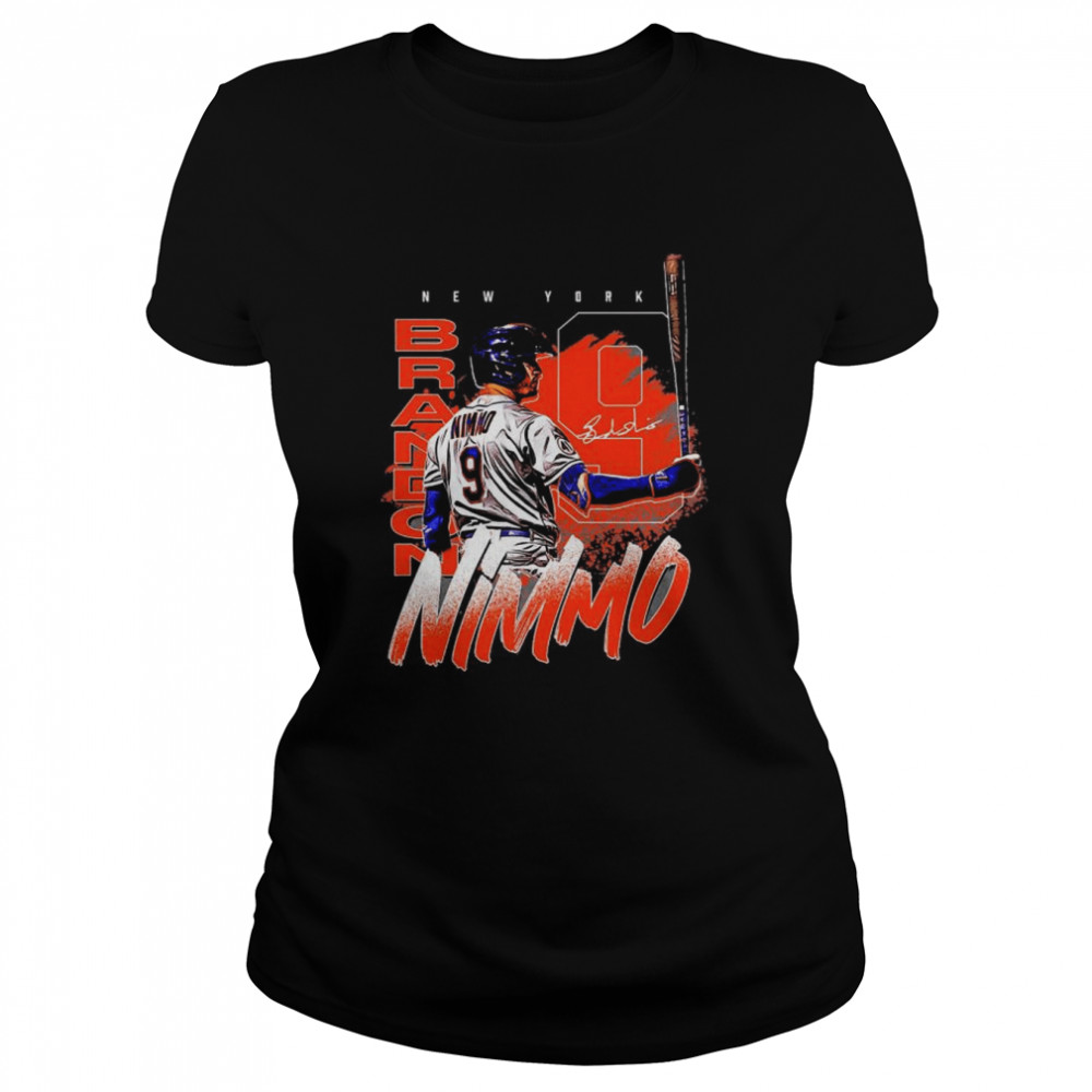  Brandon Nimmo Shirt (Cotton, Small, Heather Gray