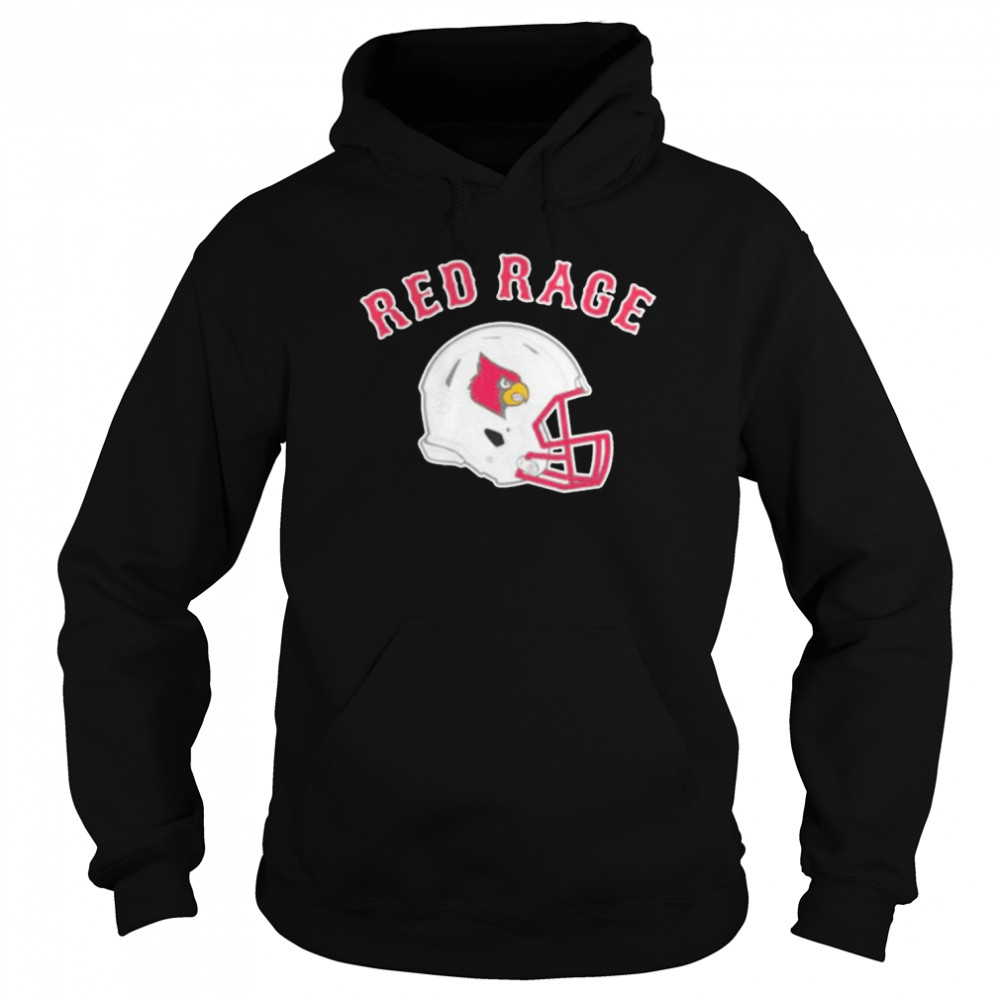 Red Rage Louisville Football shirt, hoodie, sweater, long sleeve