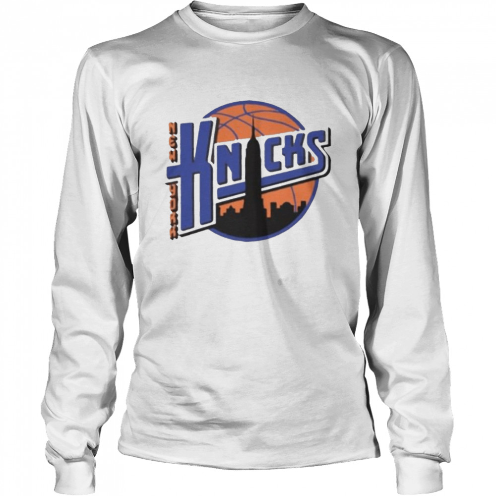 Gildan New York Knicks Logo T-Shirt Ash 2XL