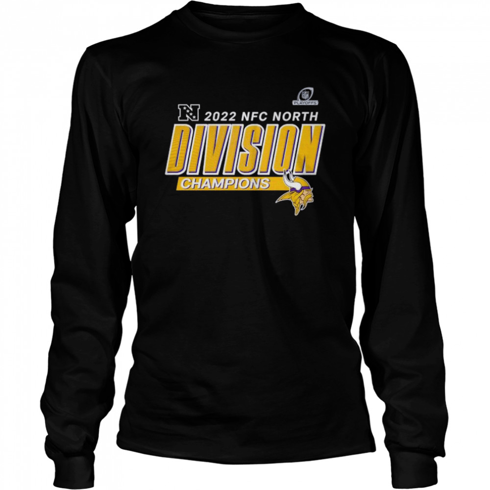 Minnesota Vikings 2022 NFC North division champions shirt, hoodie, sweater  and v-neck t-shirt