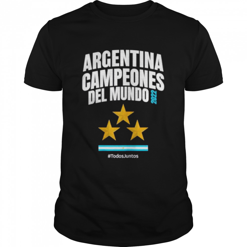 argentina Campeones del Mundo 2022 shirt