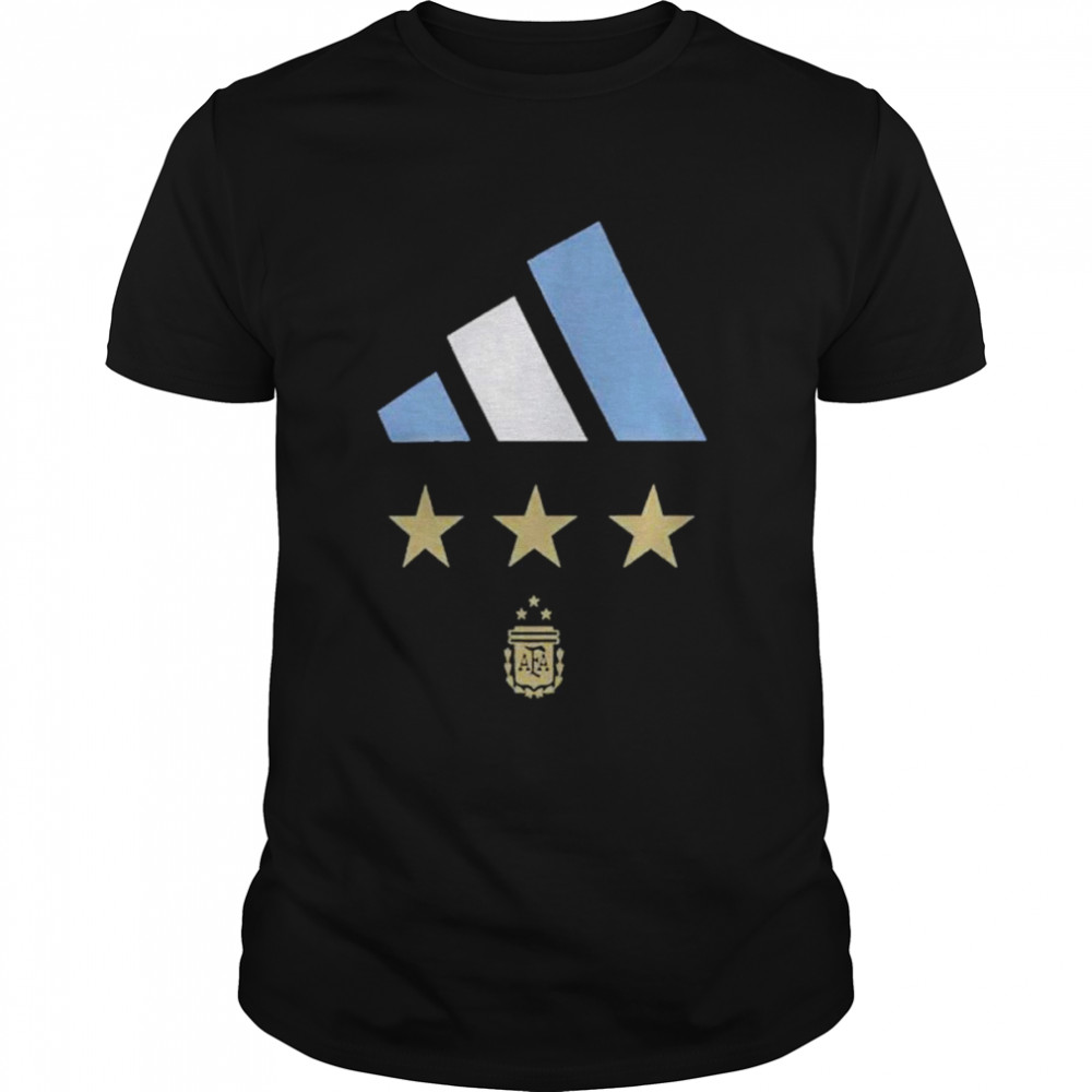 Argentina National Team adidas 2022 Winners T-Shirt