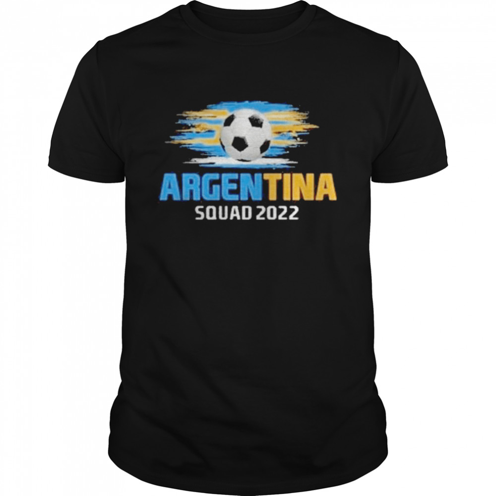 Argentina Squad 2022  2022 Football Match Supporting Argentina Shirt