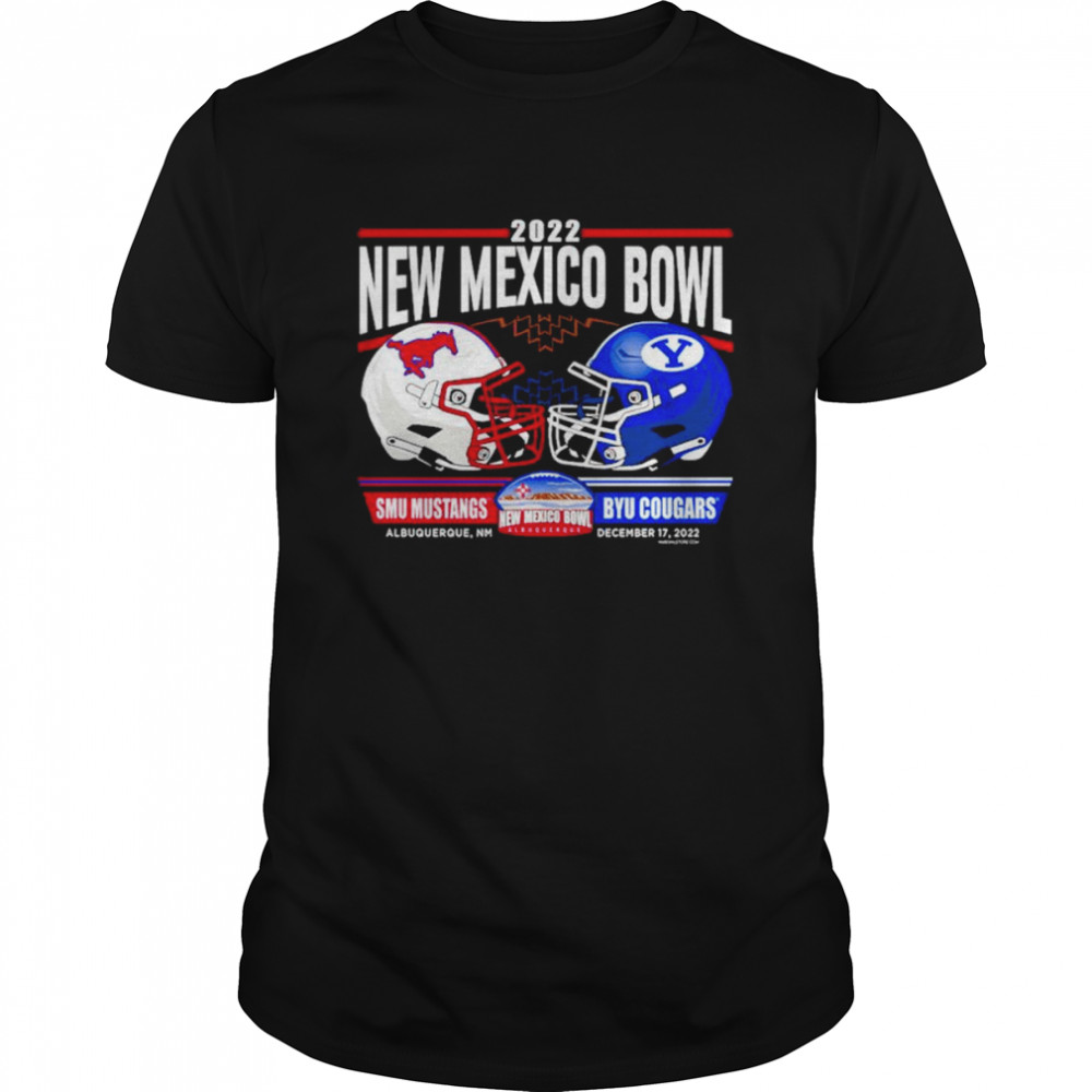 Byu Cougars vs SMU 2022 New Mexico Bowl Helmets shirt