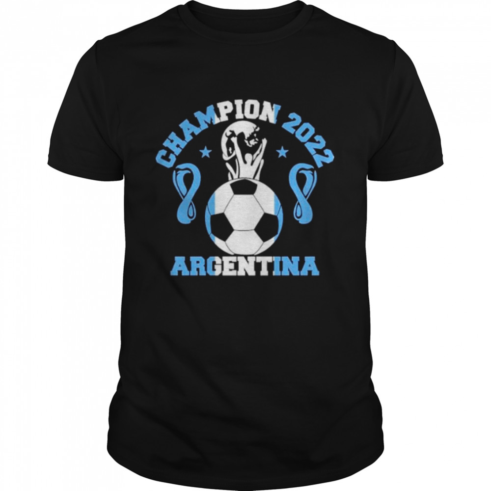 champion 2022 Argentina World Cup shirt