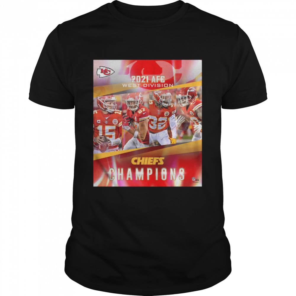 City Chiefs Fanatics Frame the AFC Division Championship Shirt