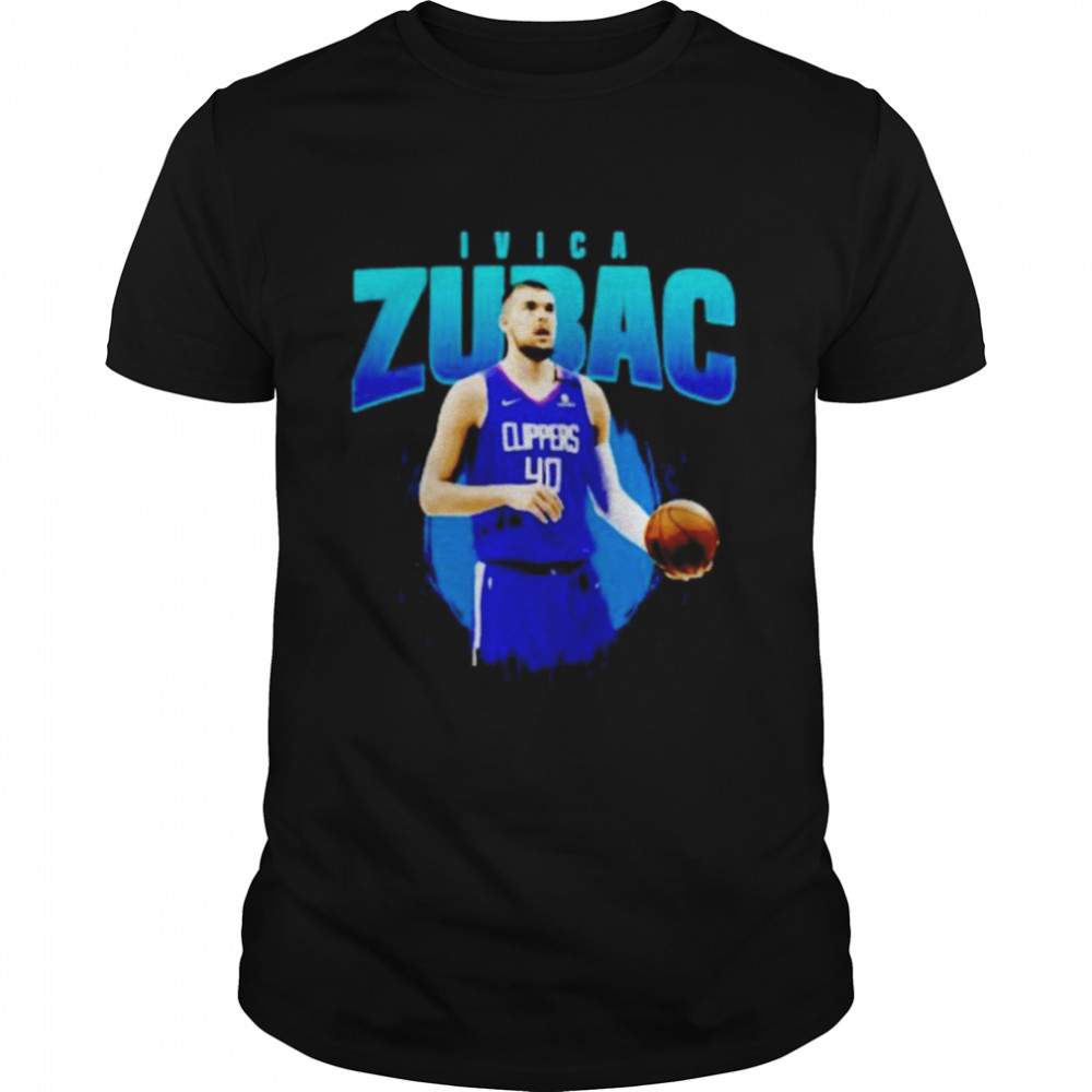 ivica Zubac Los Angeles Clippers basketball shirt