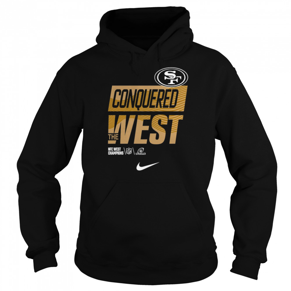 San francisco 49ers conquered west the nfc west champions shirt