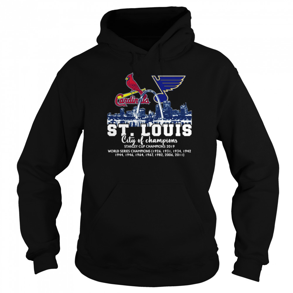 ST Louis City Of Champions Cardinals And Blues St. Louis Cardinals