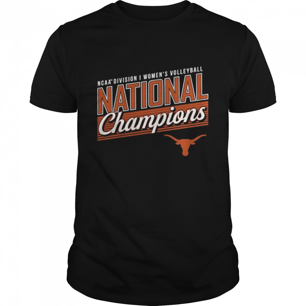 Texas longhorns fanatics branded 2022 women’s volleyball national champions shirt