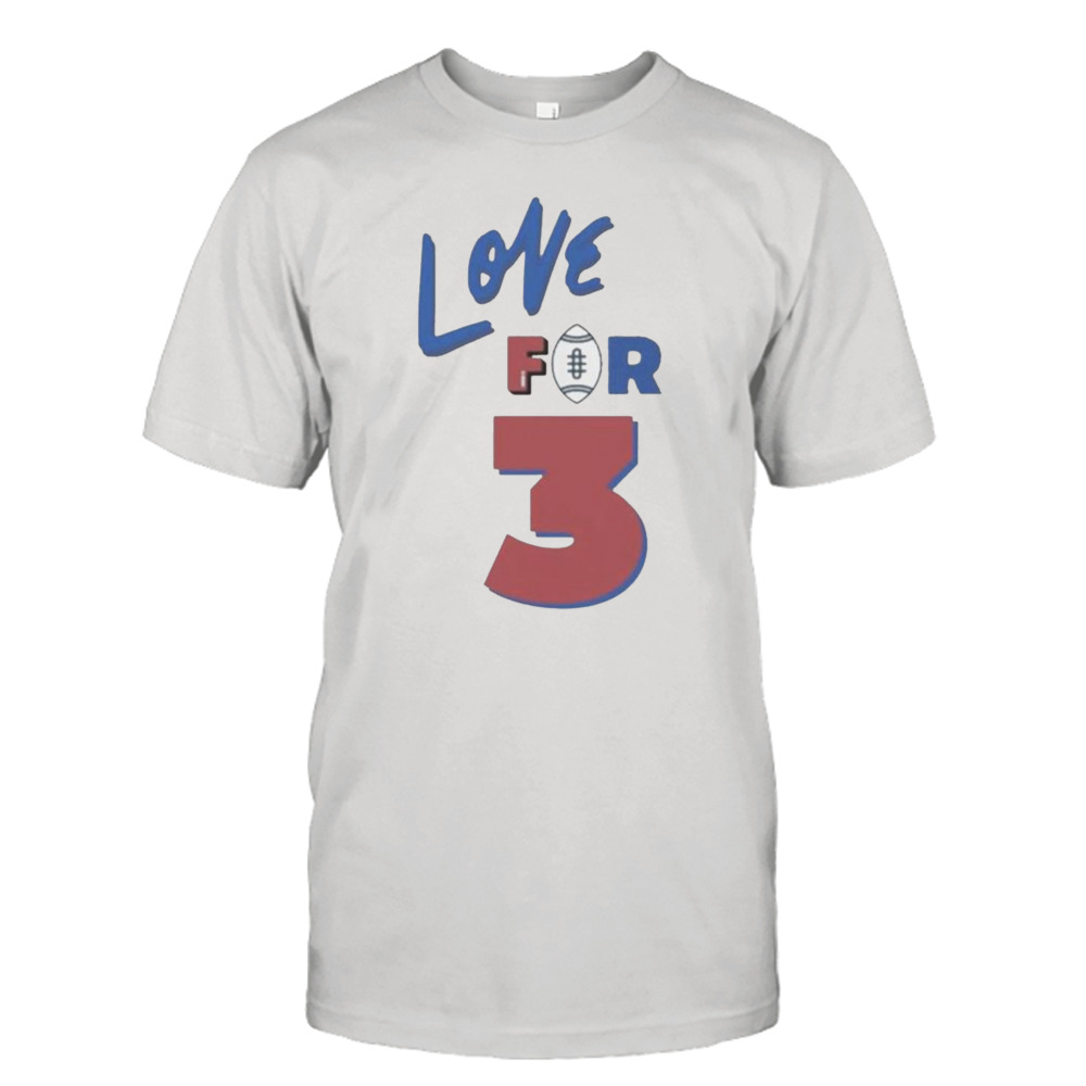 Original Love For 3 Damar Hamlin Shirts