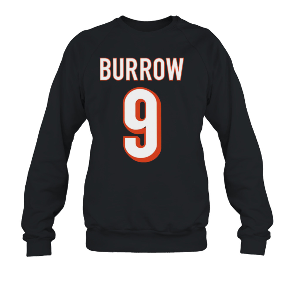 Number 9 Joe Burrow Jersey Number Graphic shirt