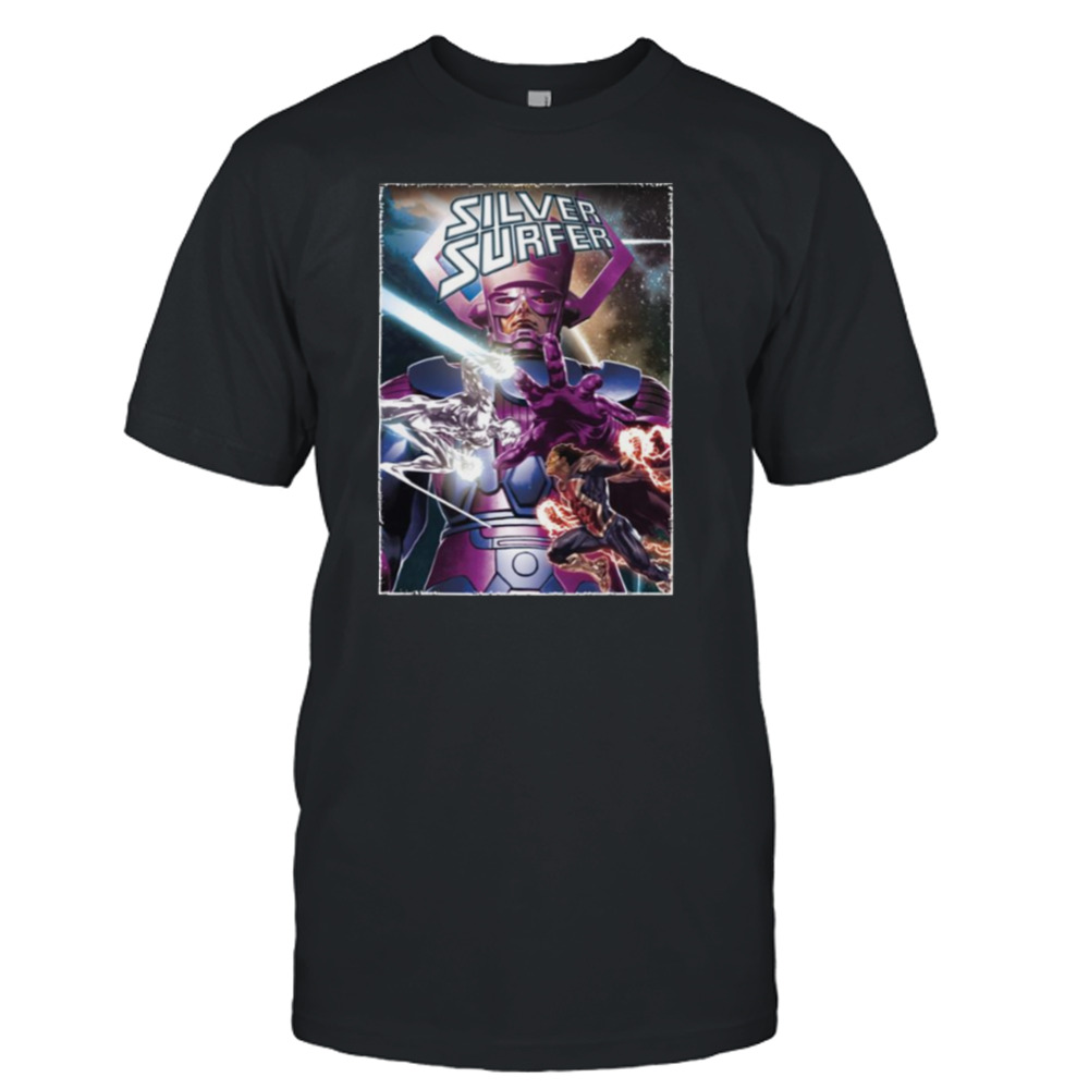 Raining Cats And Dogs Silver Surf Marvel shirt