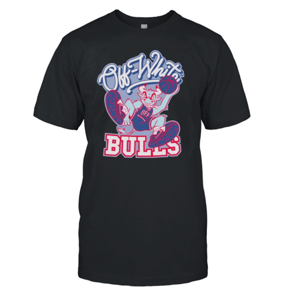 off White Chicago Bulls basketball shirt