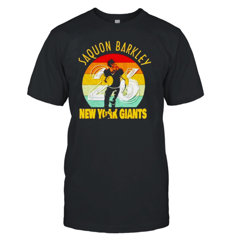 saquon Barkley New York Giants 26 vintage shirt