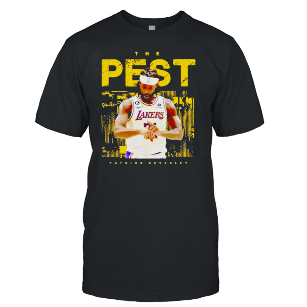 the pest Patrick Beverley Los Angeles Lakers shirt