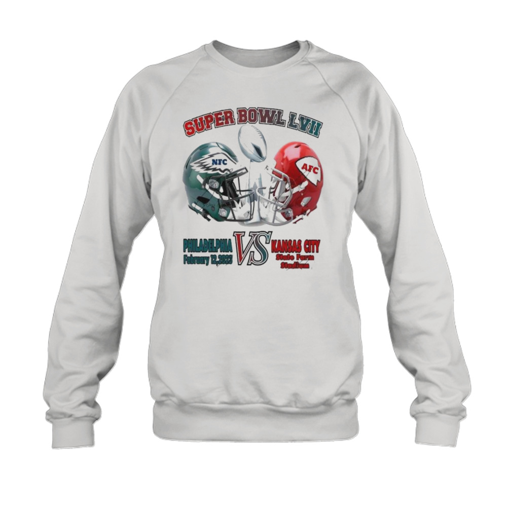 Super Bowl LVII Philadelphia Vs Kansas City 2023 Shirt in 2023