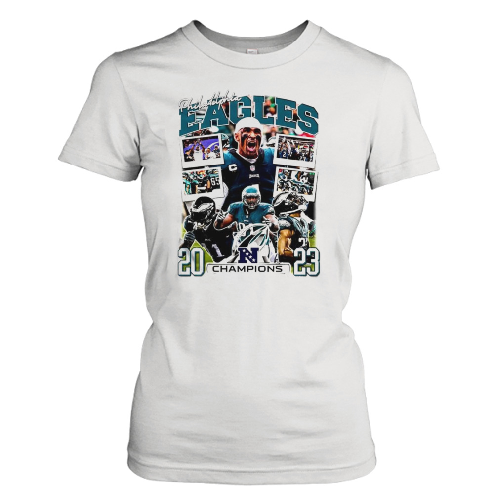 Philadelphia Eagles NFC Championship 2023 Merch T-Shirt - TeeHex