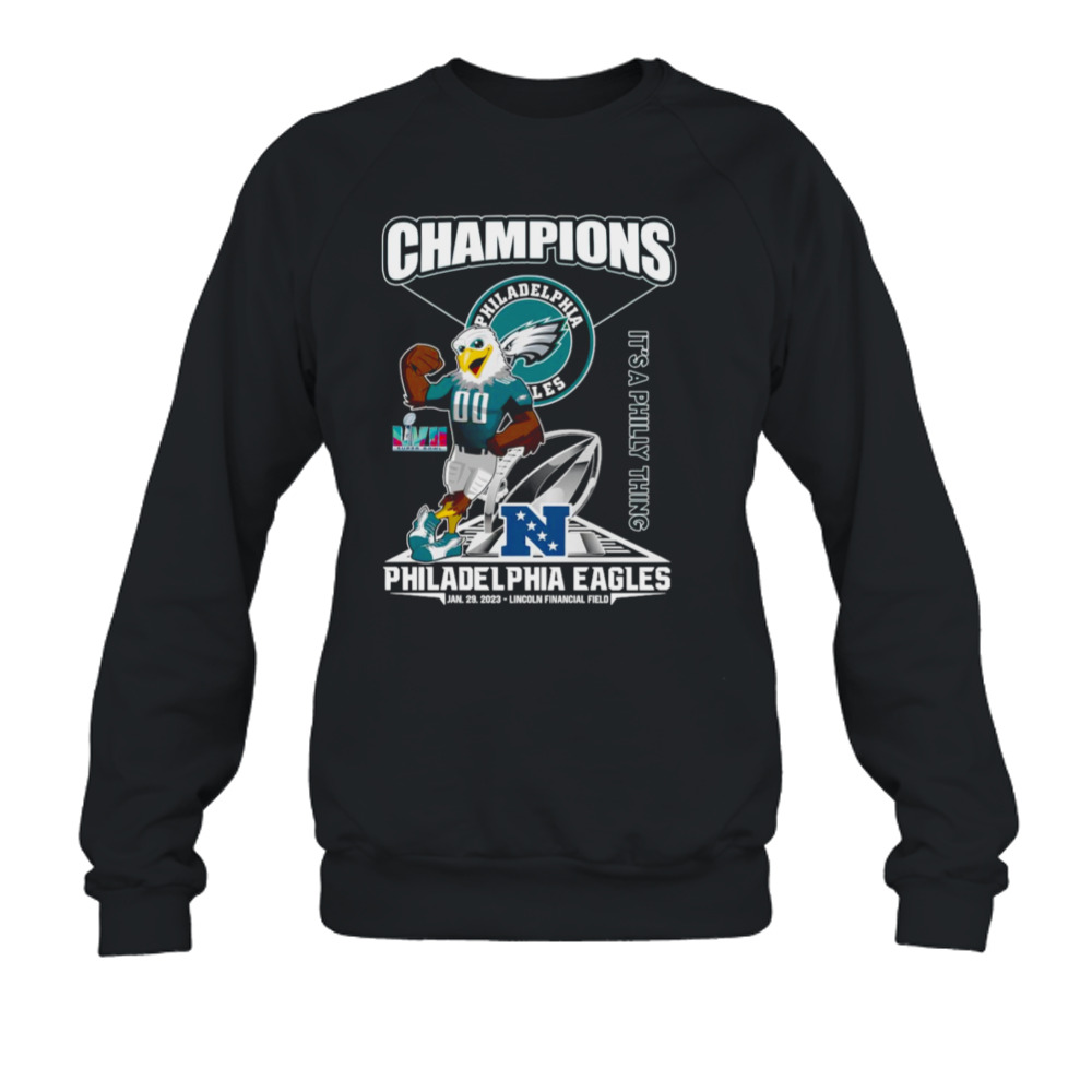 Eagles champions Super Bowl LVII It's a Philly Thing T Shirt
